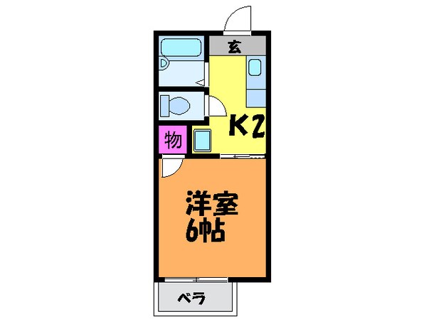 グリーンヴィレッジの物件間取画像